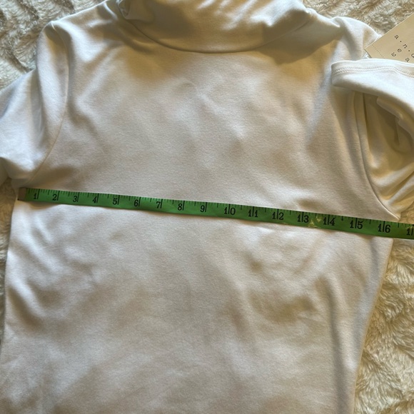 A New Day Elbow Length Cream Turtleneck Size Large - Picture 9 of 10